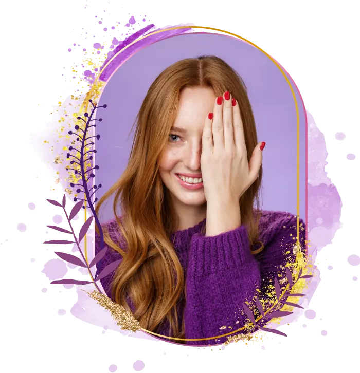 Tida Nails Purple Woman